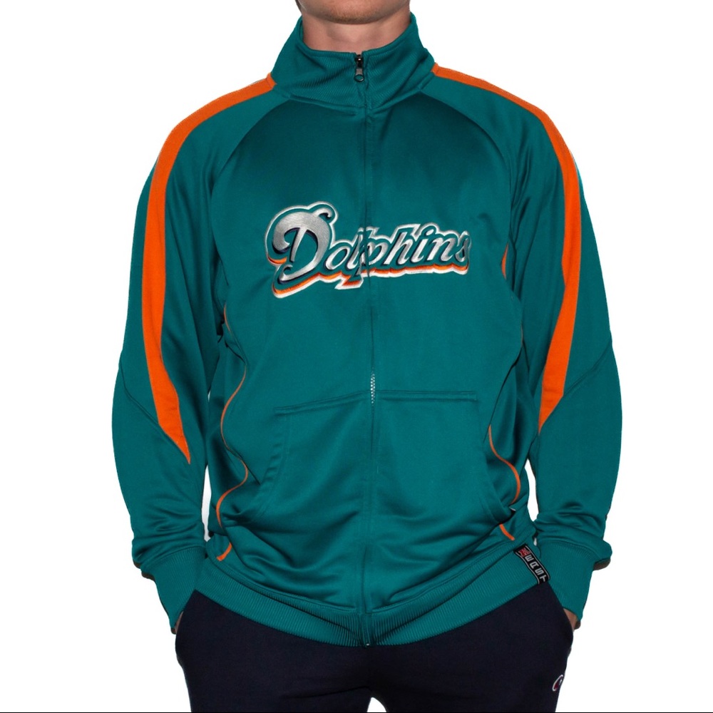 NFL Miami Dolphins Zip-up Sweater